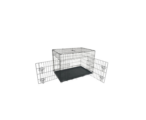 Dog crate large l107 w69 - -, x