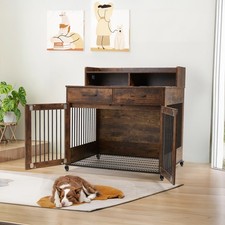 XL Large Wooden Dog Crate Pet