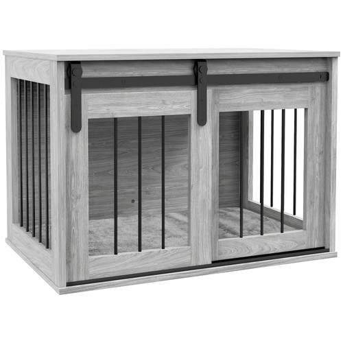 Pawhut dog crate furniture - crate,