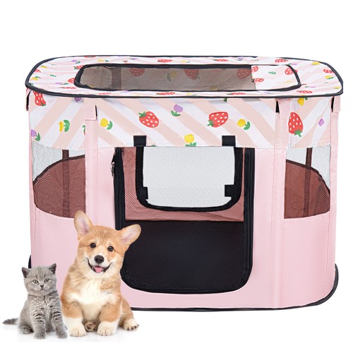 Foldable pet playpen portable - foldable,