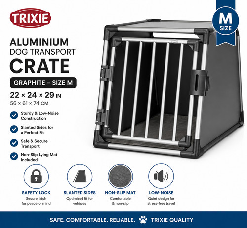 Aluminium sturdy dog transport - dog,