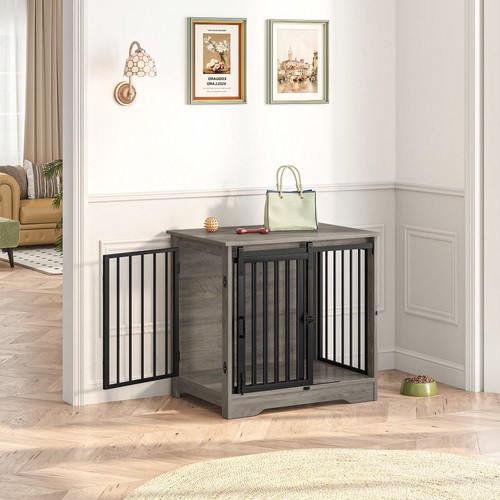 Halupeit dog crate furniture - dog,